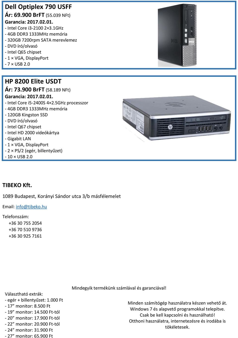 900 BrFT (58.189 NFt) - Intel Core i5-2400s 4 2.