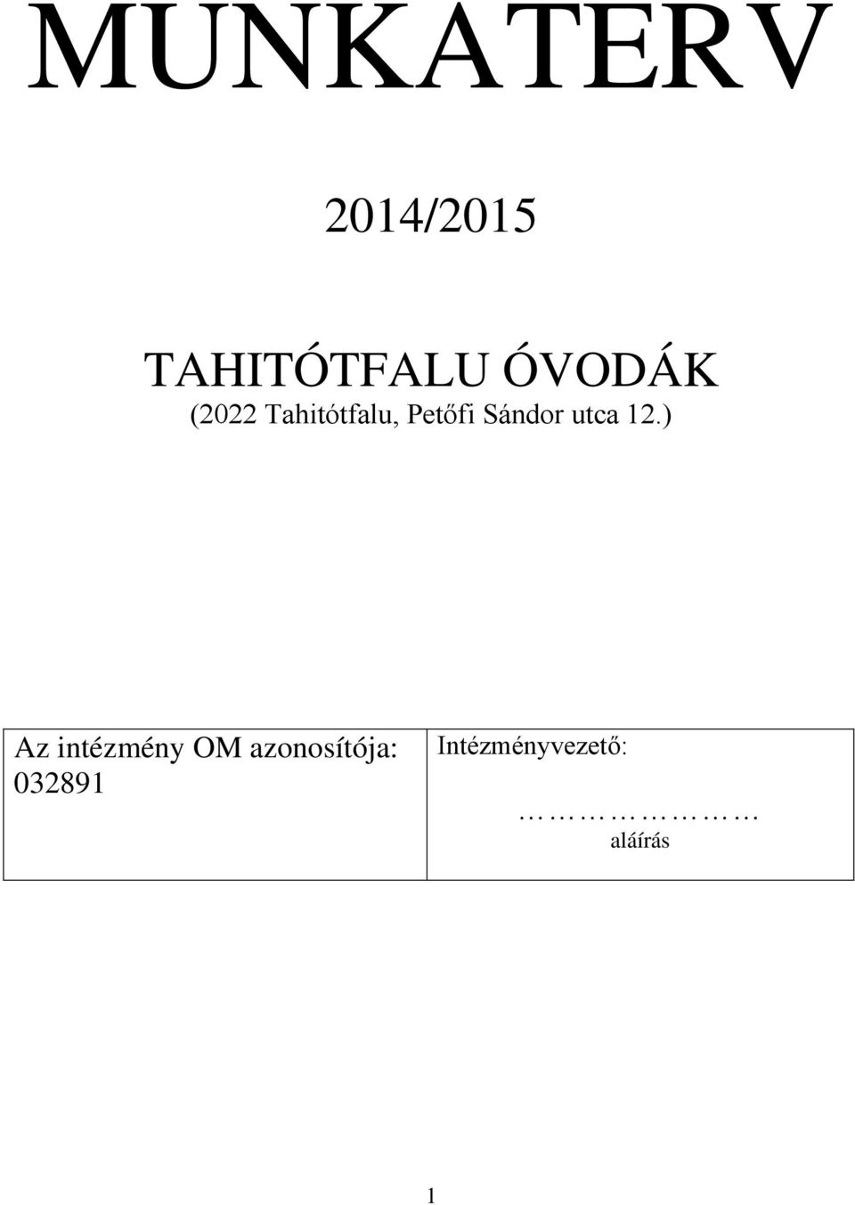 Sándor utca 12.