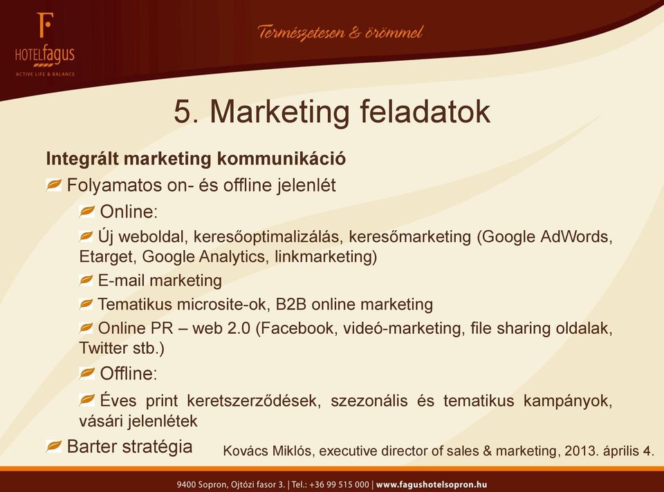 Tematikus microsite-ok, B2B online marketing Online PR web 2.