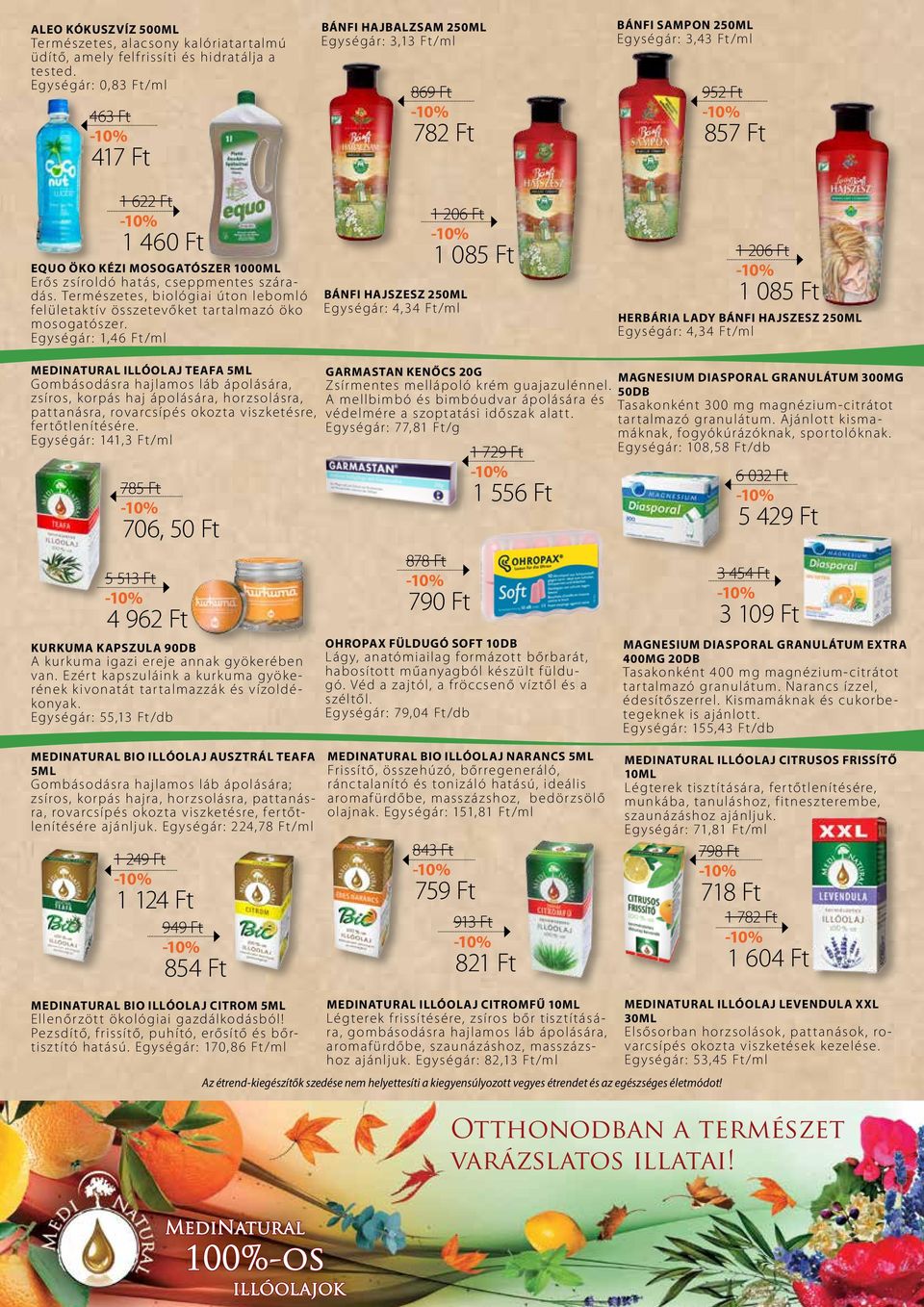 Természetes, biológiai úton lebomló felületaktív összetevőket tartalmazó öko mosogatószer.