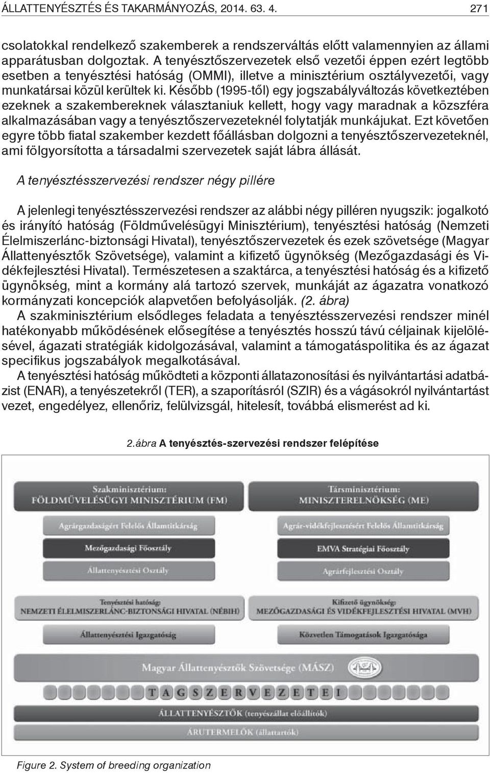 Később (1995-től) egy jogszabályváltozás következtében ezeknek a szakembereknek választaniuk kellett, hogy vagy maradnak a közszféra alkalmazásában vagy a tenyésztőszervezeteknél folytatják