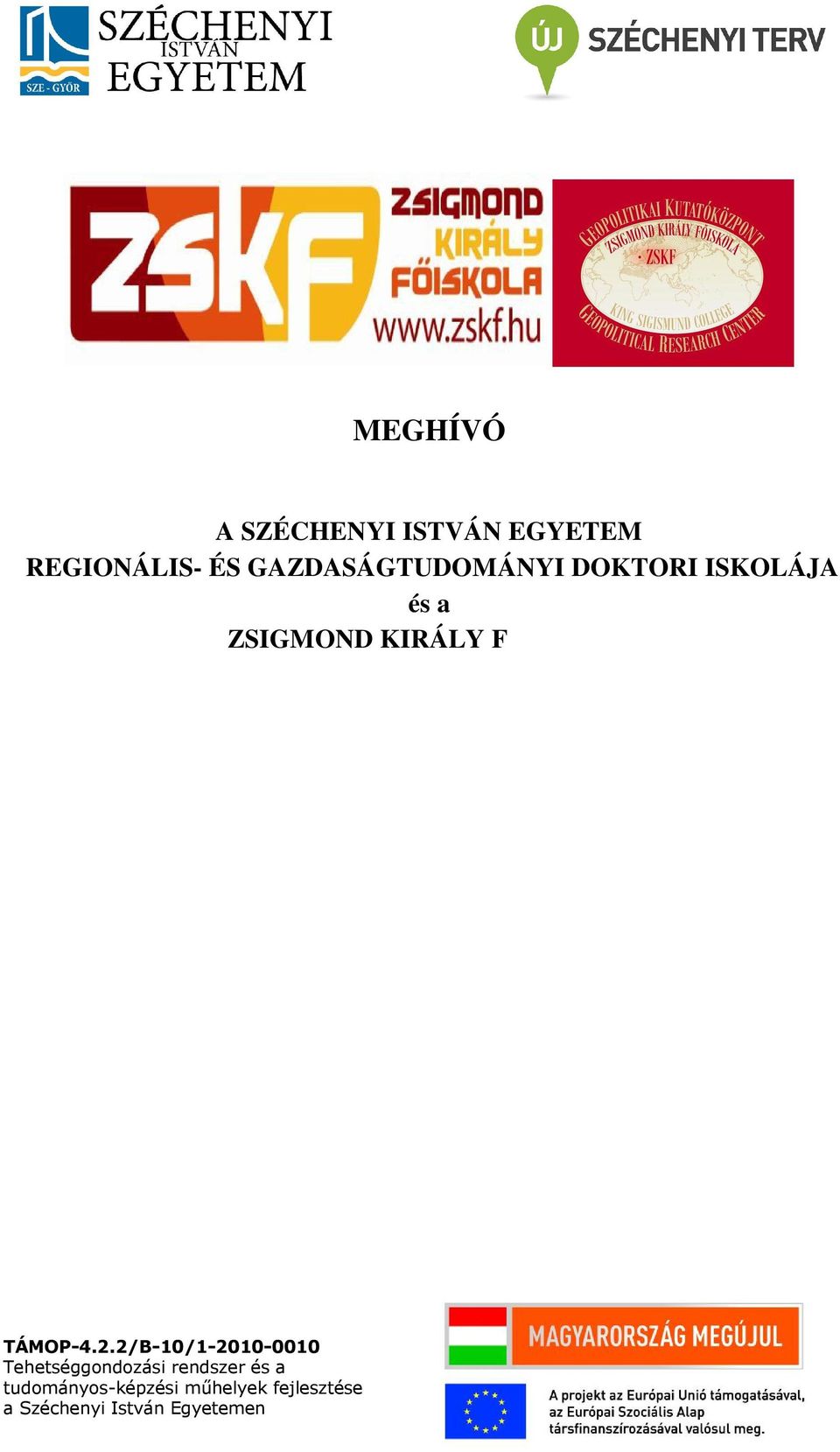 BEFEKTET K MAGYARORSZÁGON cím tudományos konferenciára.