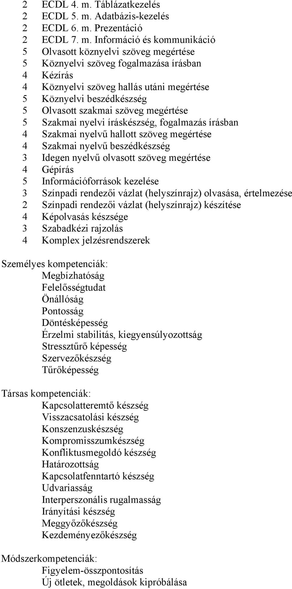 datbázis-kezelés 2 EDL 6. m.