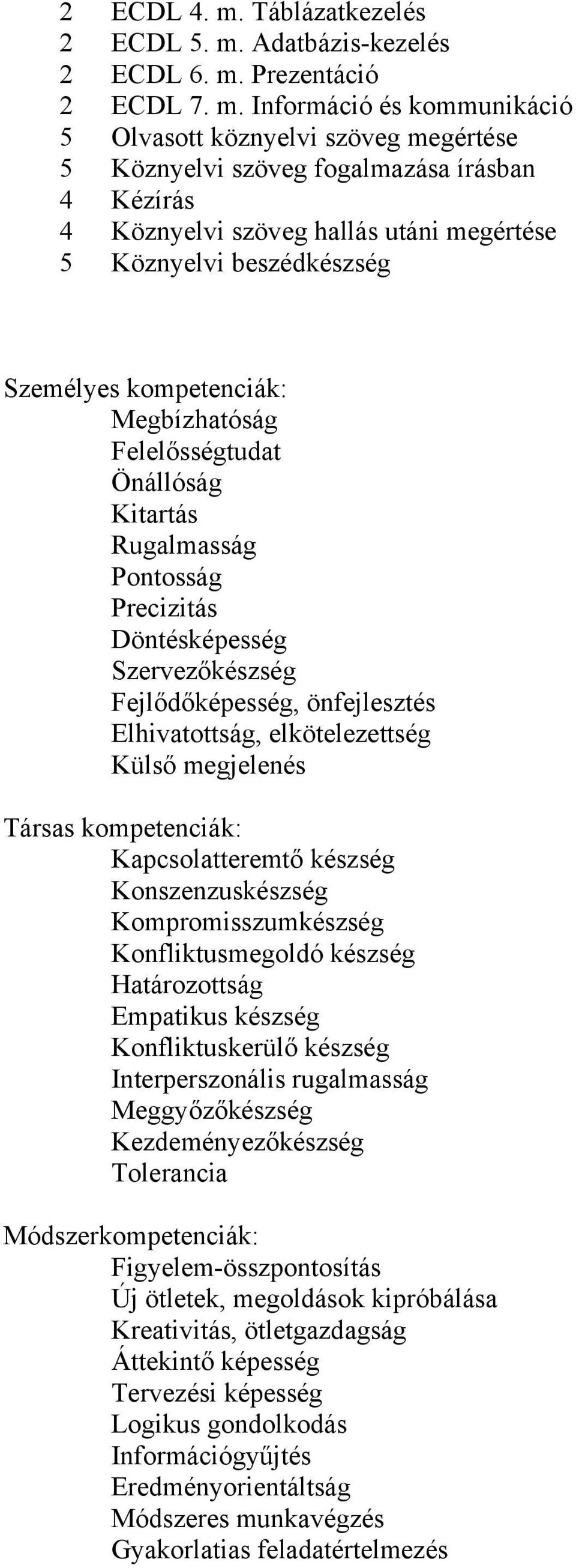 datbázis-kezelés 2 EDL 6. m.