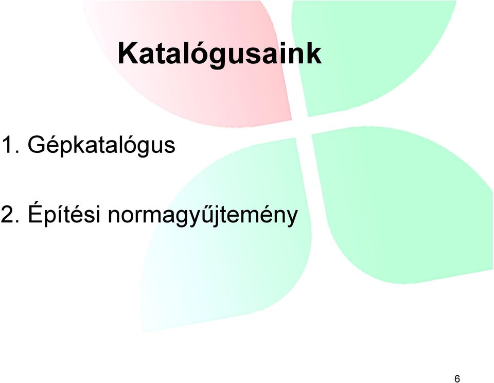 Gépkatalógus 2.