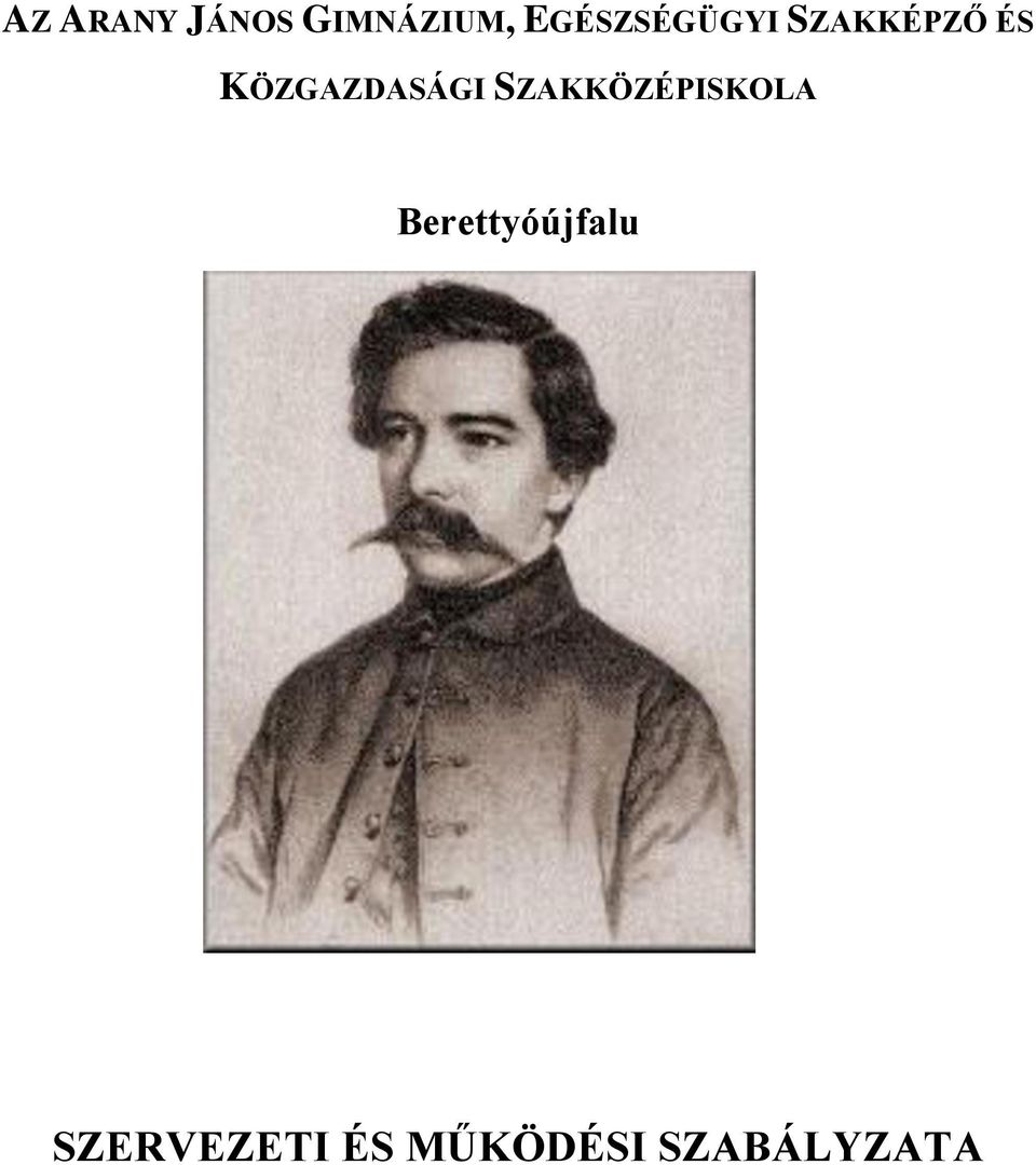 KÖZGAZDASÁGI SZAKKÖZÉPISKOLA