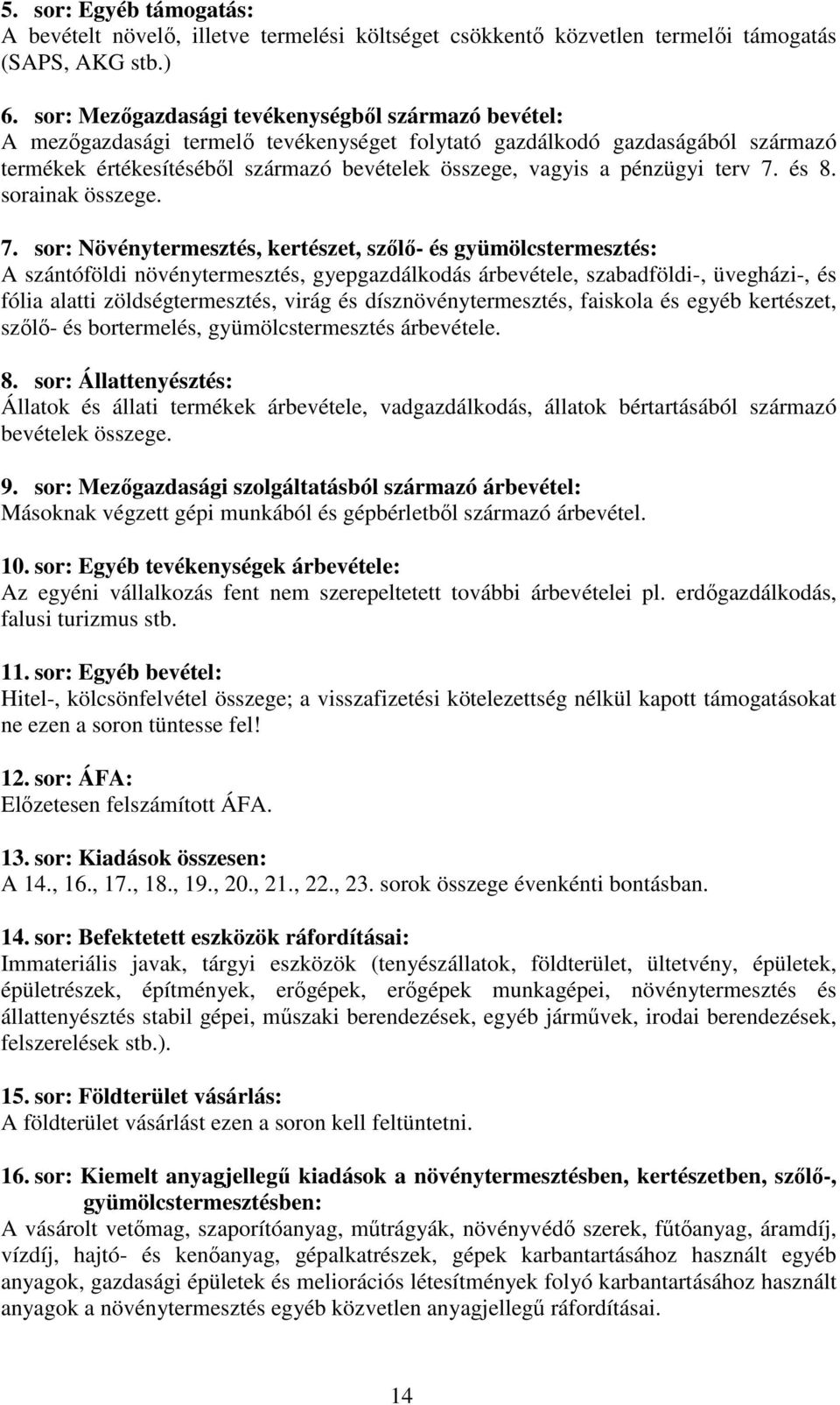 pénzügyi terv 7.