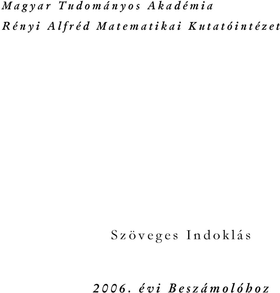 Kutatóintézet Szöveges