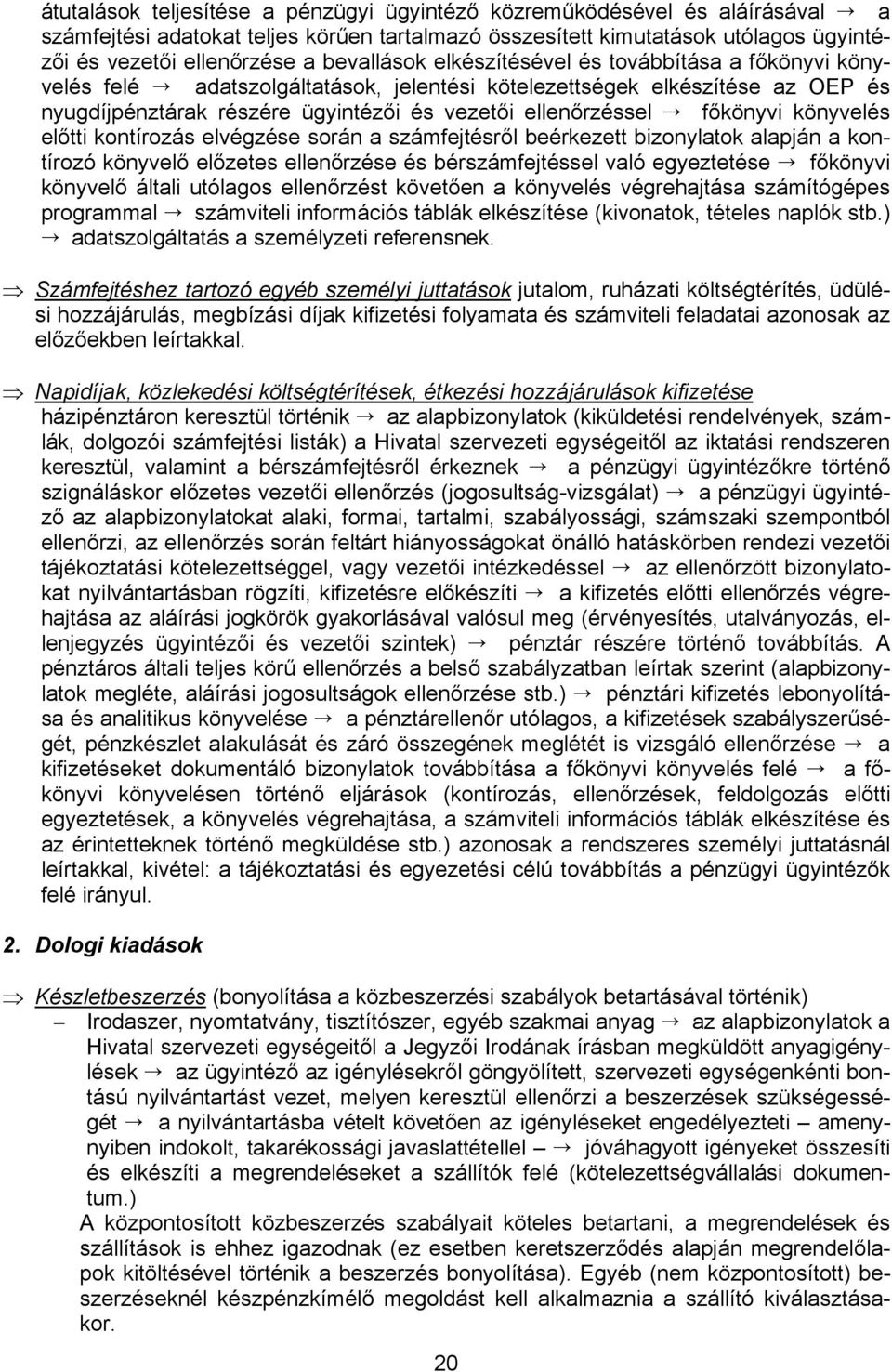 főkönyvi könyvelés előtti kontírozás elvégzése során a számfejtésről beérkezett bizonylatok alapján a kontírozó könyvelő előzetes ellenőrzése és bérszámfejtéssel való egyeztetése főkönyvi könyvelő