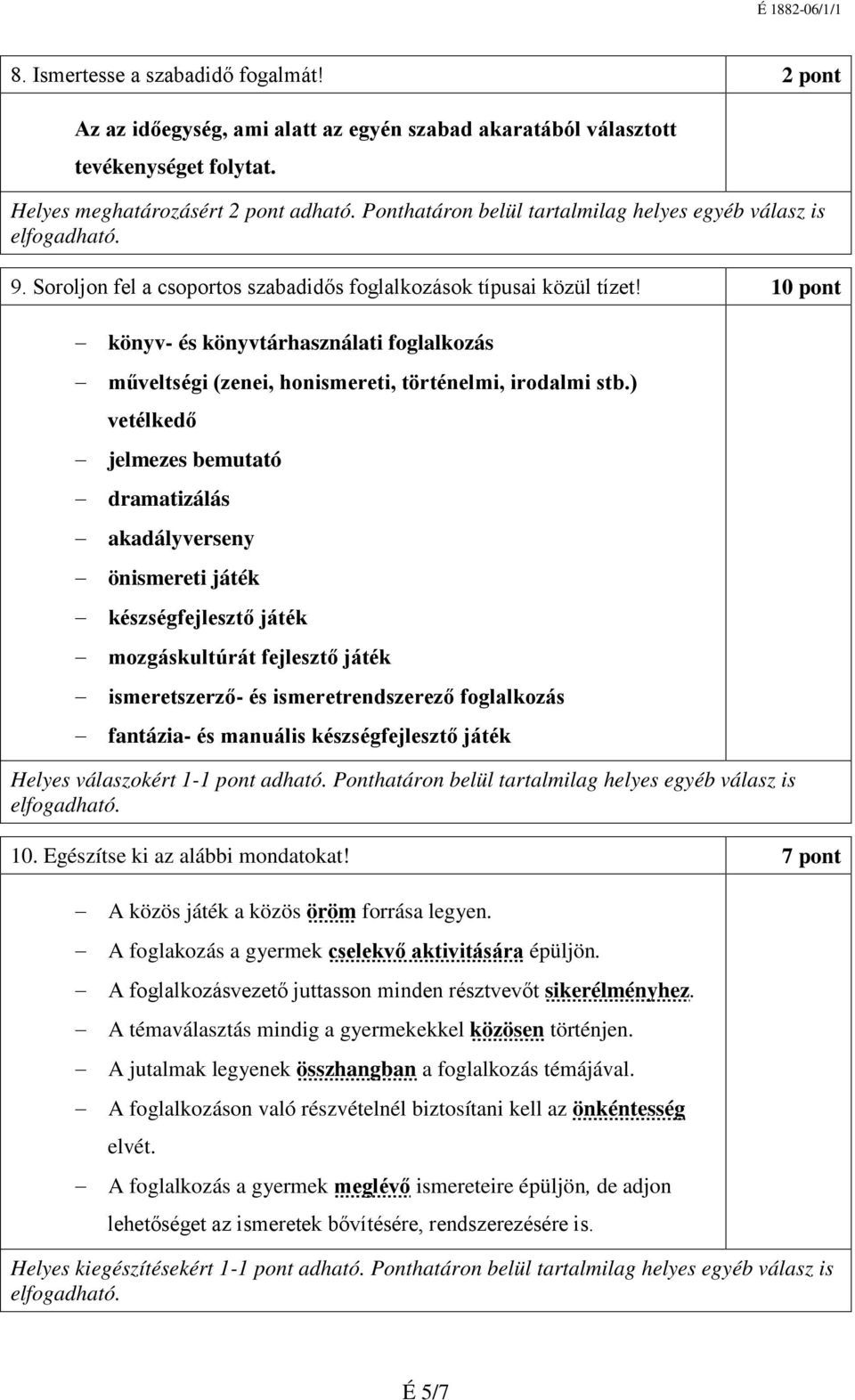 10 pont könyv- és könyvtárhasználati foglalkozás műveltségi (zenei, honismereti, történelmi, irodalmi stb.