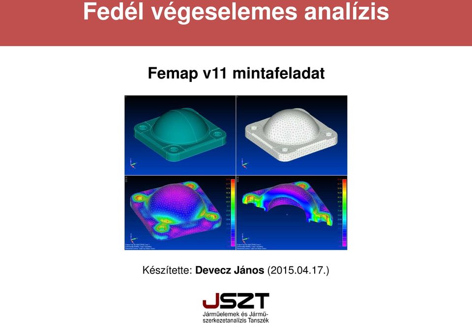 Femap v11 mintafeladat