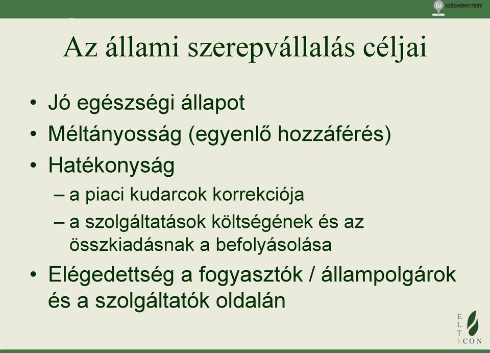 korrekciója a szolgáltatások költségének és az összkiadásnak a