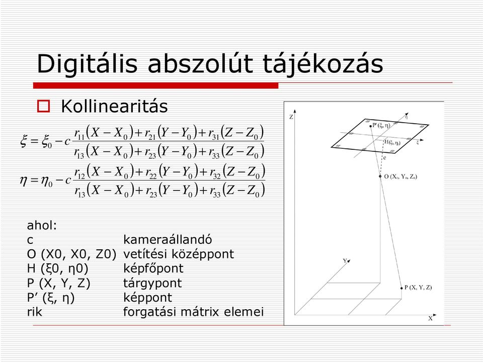 Digitális képek feldolgozása Előfeldolgozás Radiometriai korrekció  Geometriai korrekció Képjavítás Szűrők Sávok közötti műveletek  Képosztályozás Utófe - PDF Ingyenes letöltés