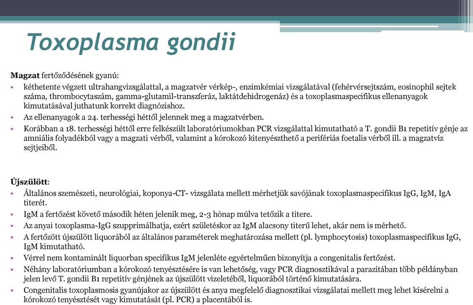MedimiX - Toxoplasma gondii szerológiai vizsgálat (IgG, IgM, IgA)