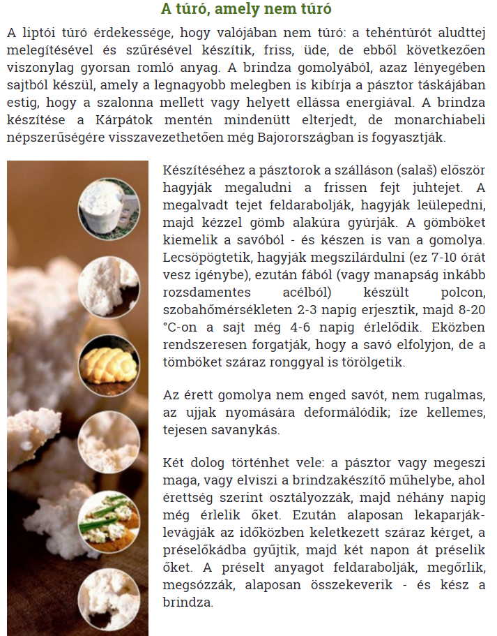 Védett lett a szlovák juhtúró, a brindza Európában, a tradicionális