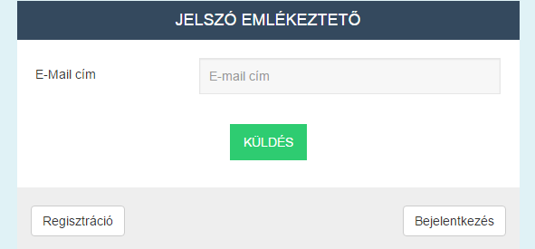 2. BEJELENTKEZÉS A BEJELENTKEZÉS menüpont alatt bejelentkezhet felhasználói fiókjába. 3 Bejelentkezni a webáruházba a regisztráció során megadott email címével és az ott megadott jelszavával tud.