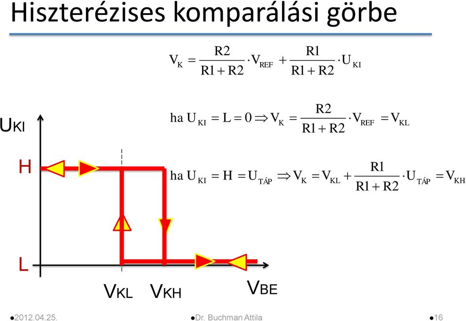 16 VBE VKH UKI H L VKL KH TÁP KL K TÁP KI KL REF K