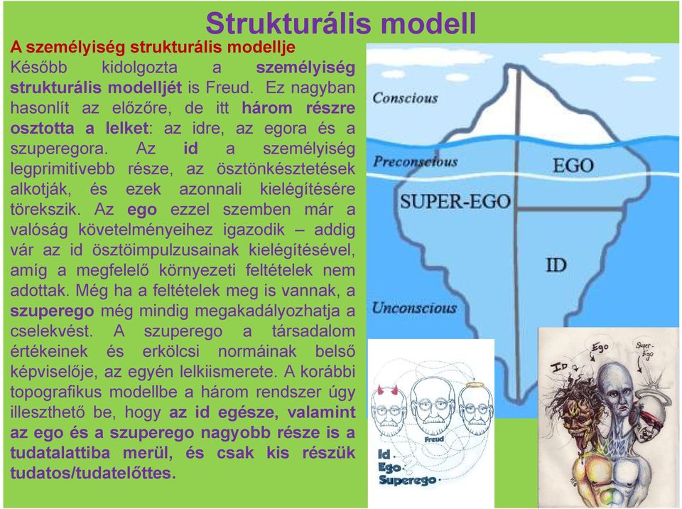 Az id a személyiség legprimitívebb része, az ösztönkésztetések alkotják, és ezek azonnali kielégítésére törekszik.