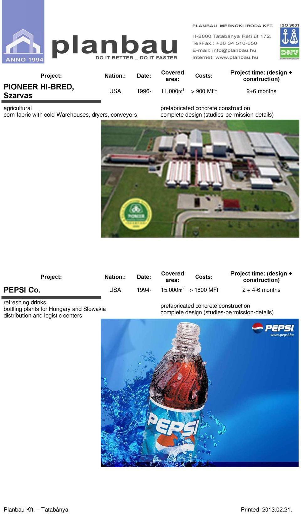 complete design (studies-permission-details) PEPSI Co.