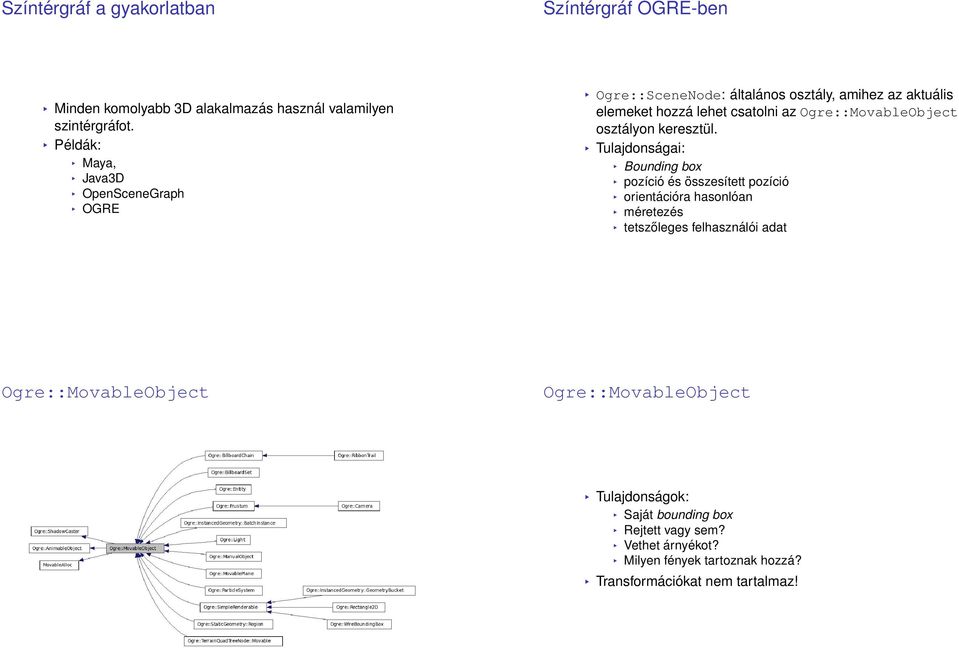 Ogre::MovableObject osztályon keresztül.