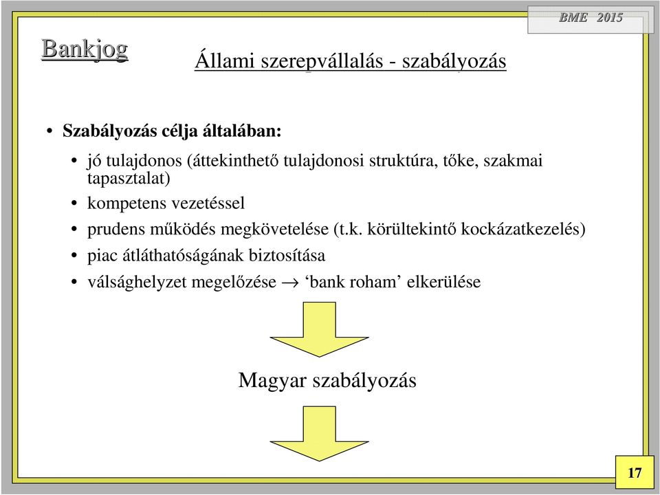 vezetéssel prudens műkö