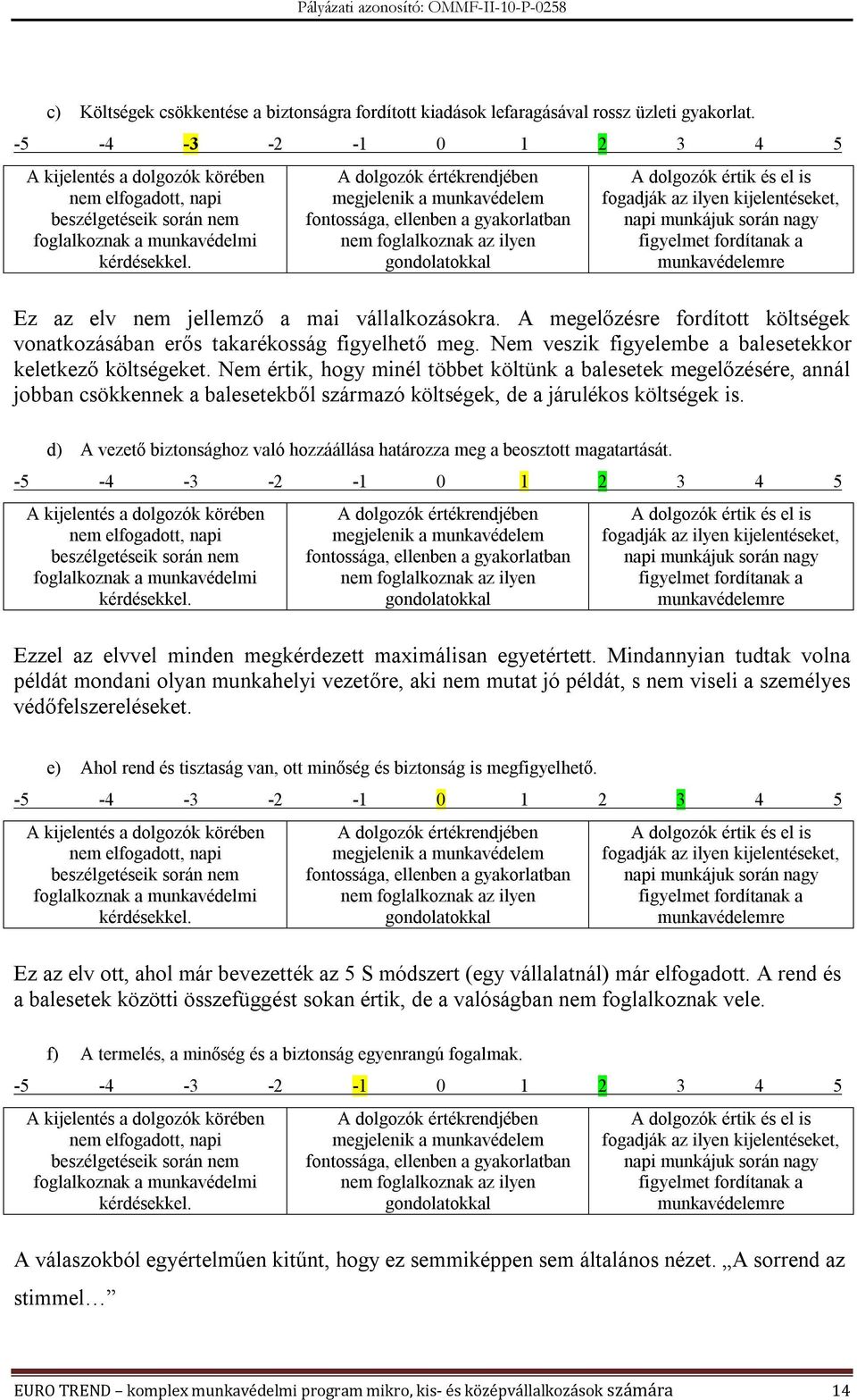 Nem értik, hogy minél többet költünk a balesetek megelőzésére, annál jobban csökkennek a balesetekből származó költségek, de a járulékos költségek is.