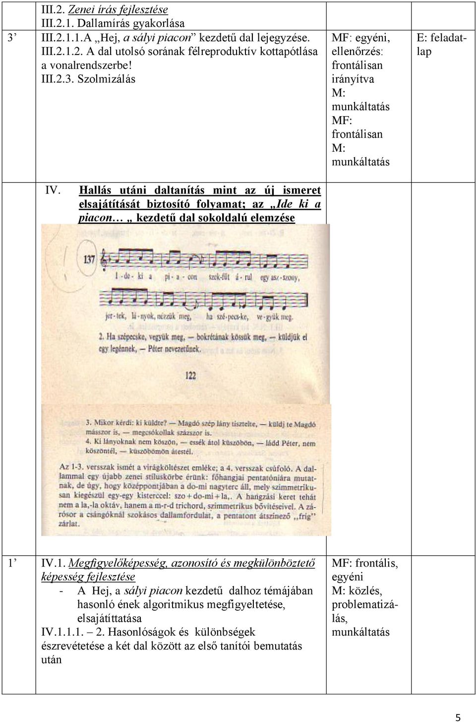 Óravázlat. 1. Zenei reprodukcióhoz mint a Nat 2012-ben kiemelt fejlesztési  feladathoz kapcsolódó célok: - PDF Ingyenes letöltés