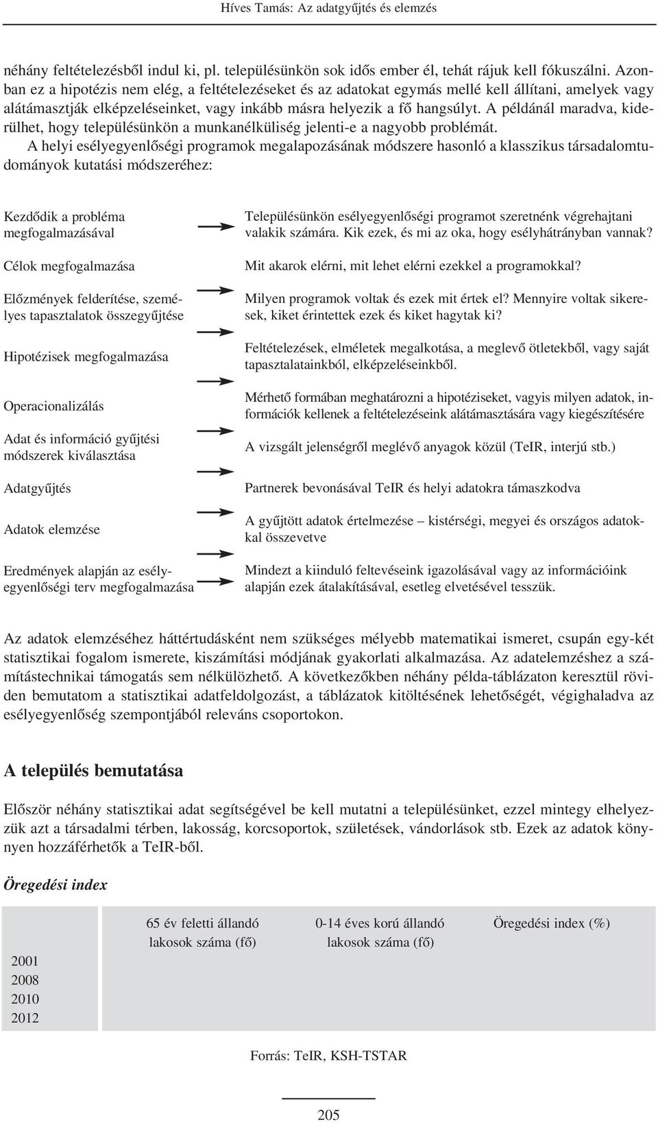 A példánál maradva, kiderülhet, hogy településünkön a munkanélküliség jelenti-e a nagyobb problémát.