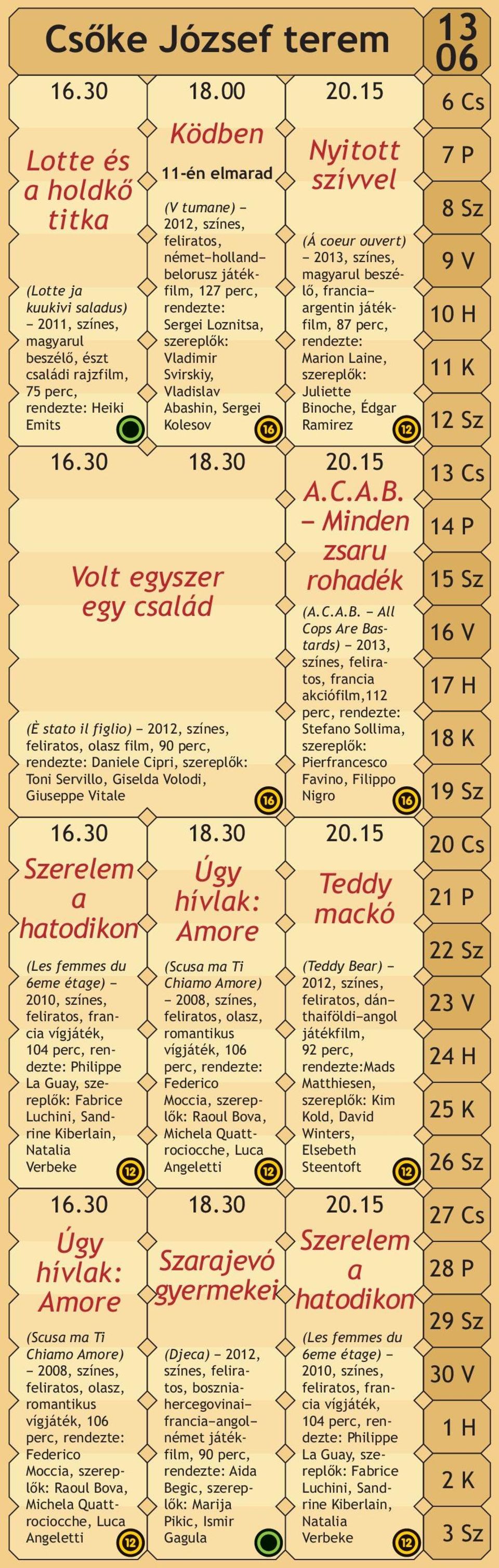 15 A.C.A.B. Minden zsaru rohadék Volt egyszer egy család 16.