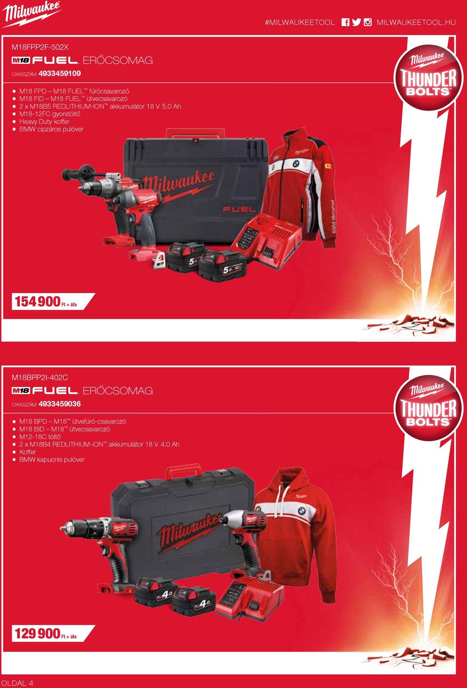 REDLITHIUM-ION akkumulátor 18 V 5.