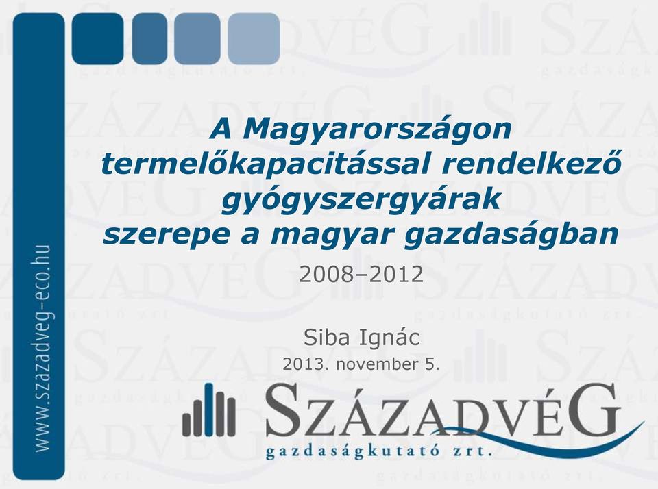 gyógyszergyárak szerepe a magyar