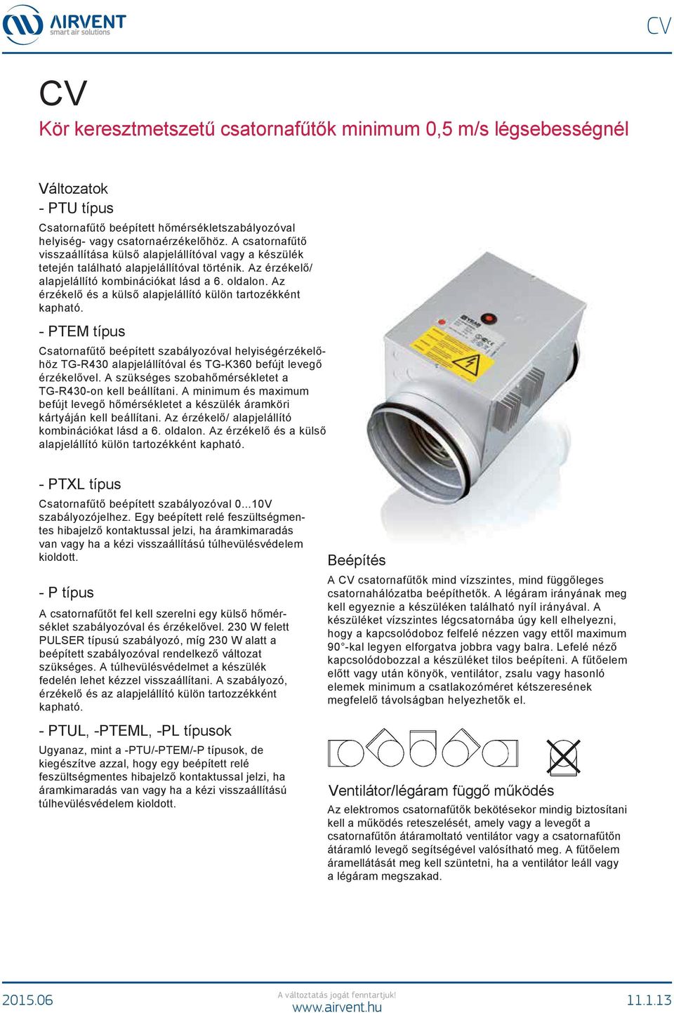 Elektromos fűtőelem körkeresztmetszetű csatlakozással - PDF Ingyenes  letöltés