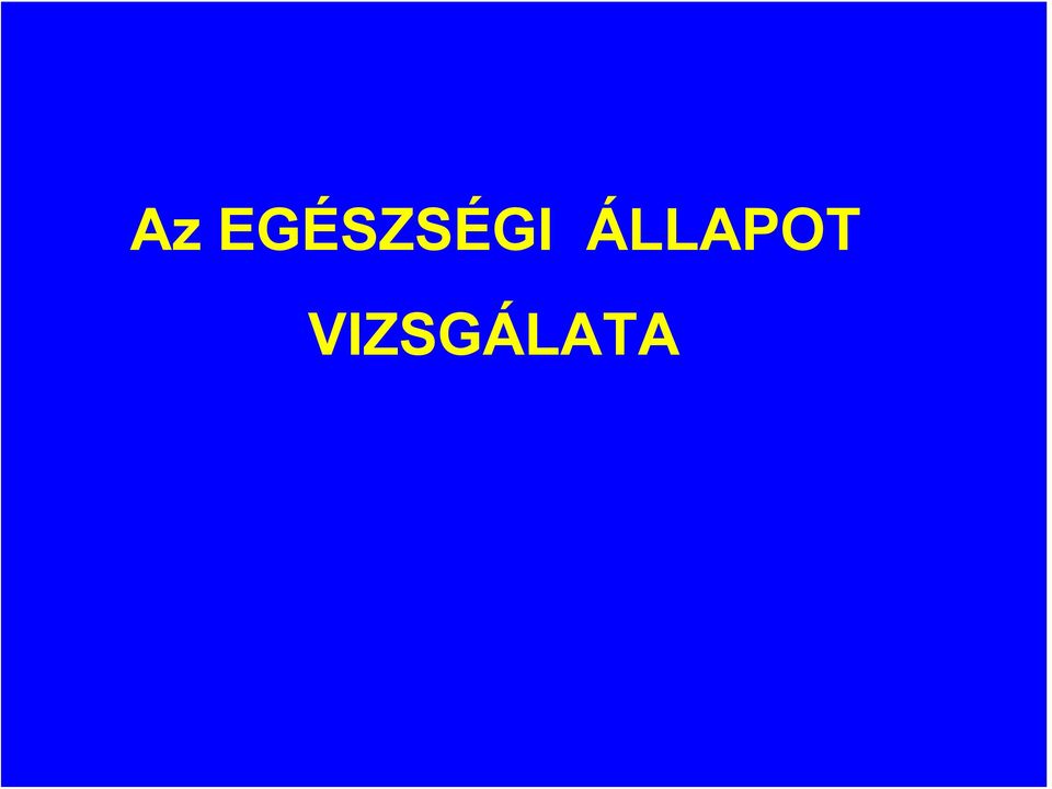 ÁLLAPOT
