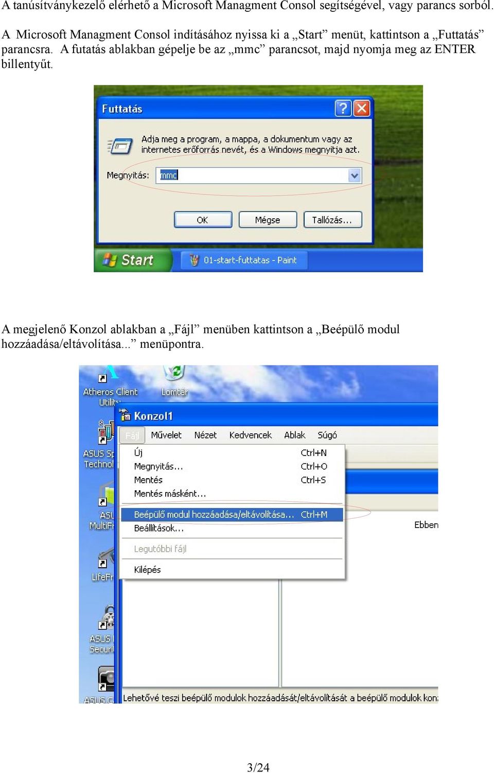 WIFI elérés beállítása Windows XP tanúsítvánnyal - PDF Free Download