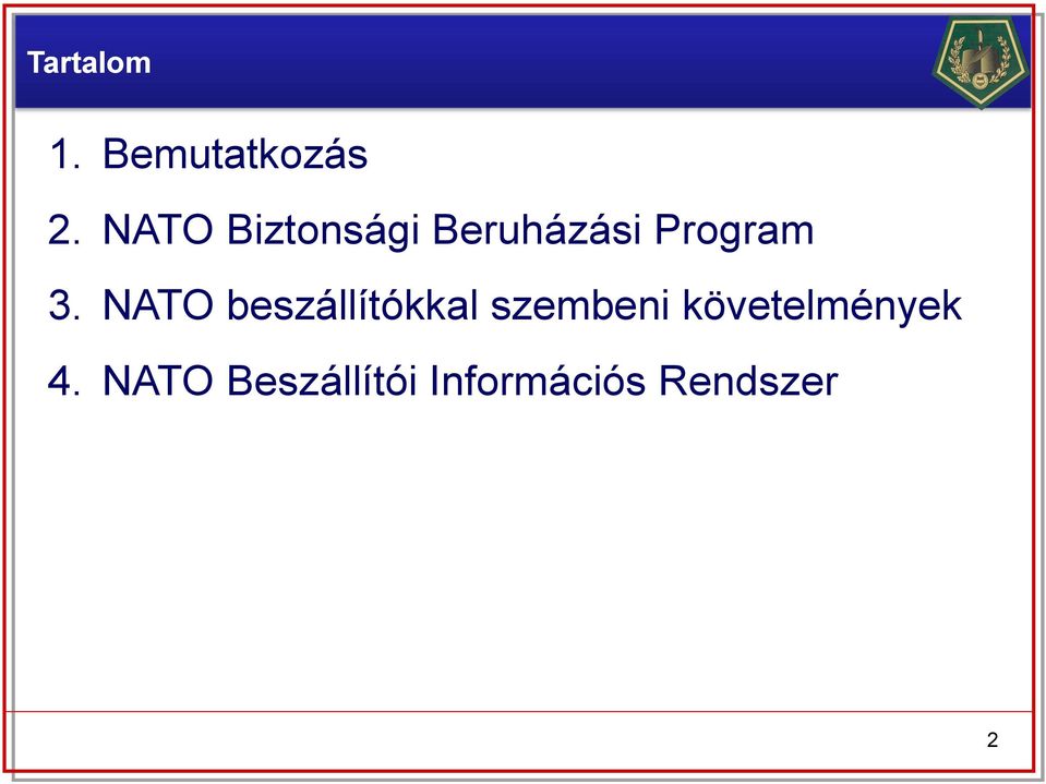 NATO beszállítókkal szembeni