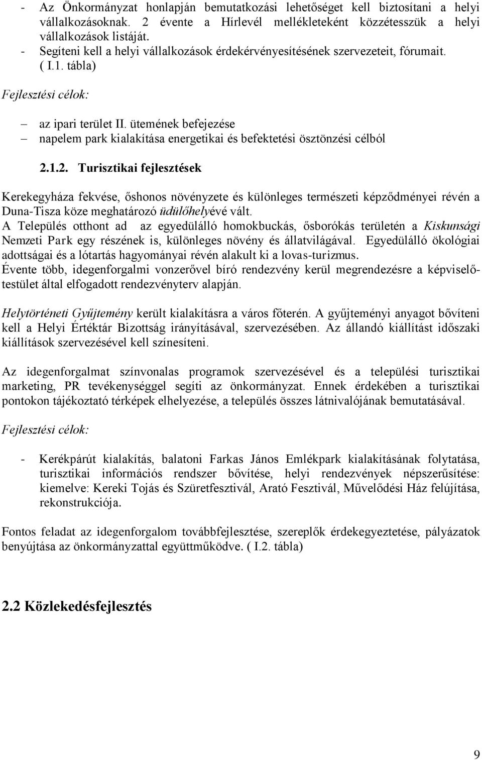 ütemének befejezése napelem park kialakítása energetikai és befektetési ösztönzési célból 2.