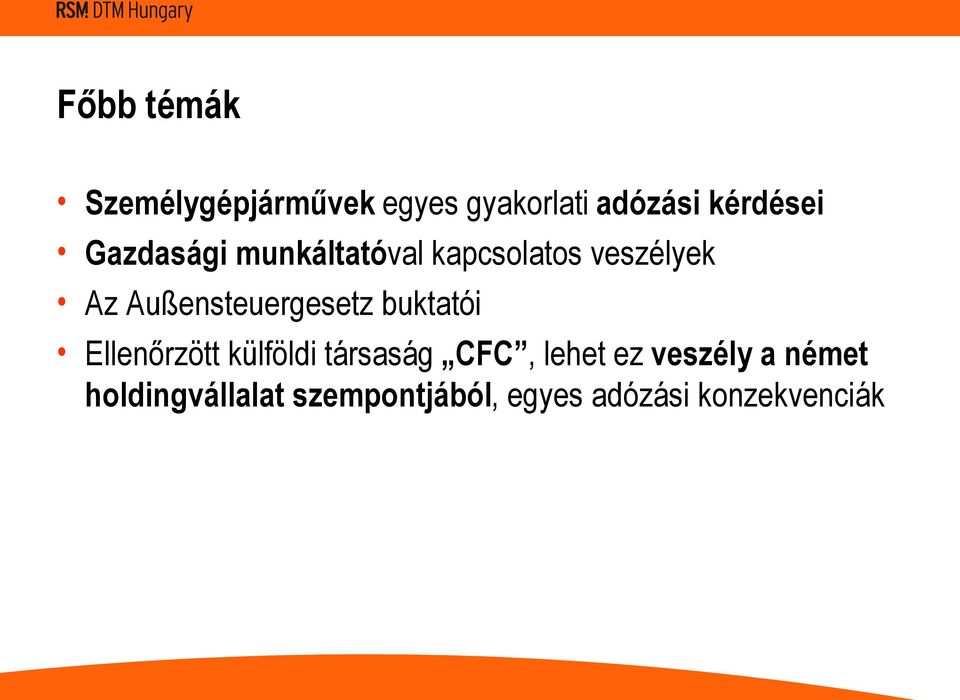 Außensteuergesetz buktatói Ellenőrzött külföldi társaság CFC,