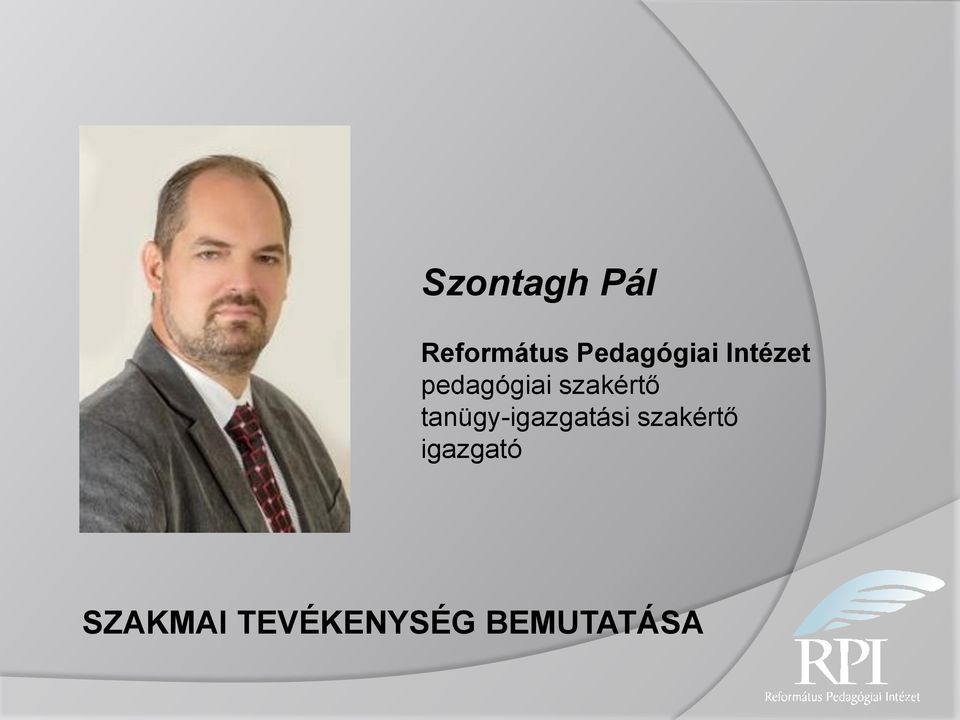 szakértő tanügy-igazgatási