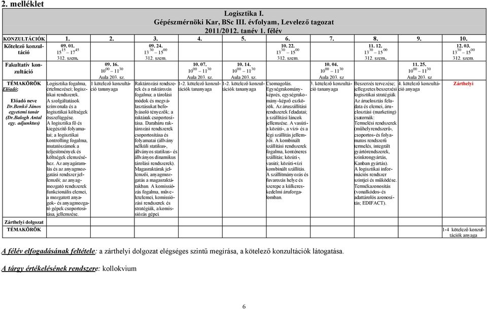 Logisztika 1 kötelezőkonzultáció tan értelmezései;. A szolgáltatások színvonala és a költségek összefüggése.