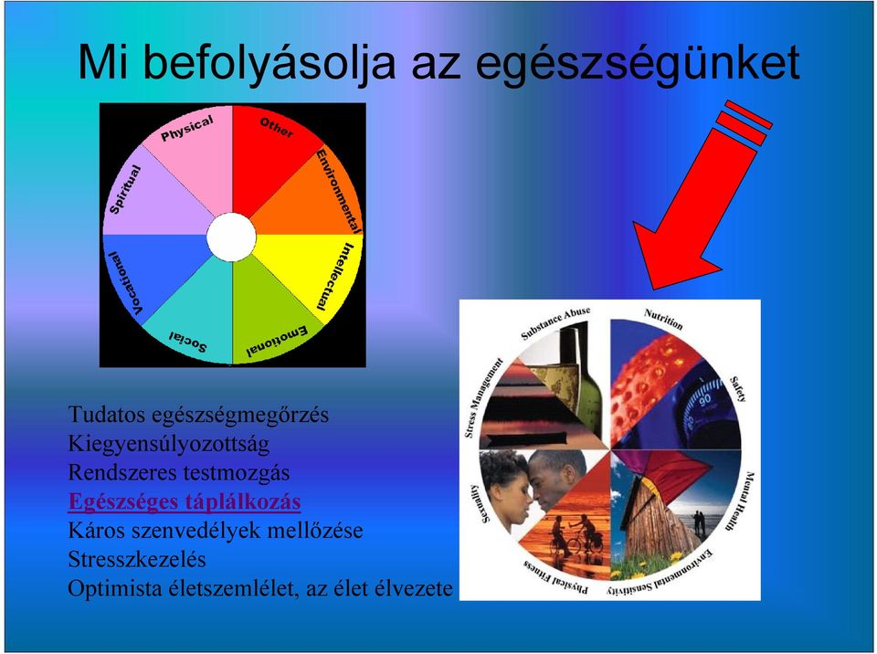 testmozgás Egészséges táplálkozás Káros