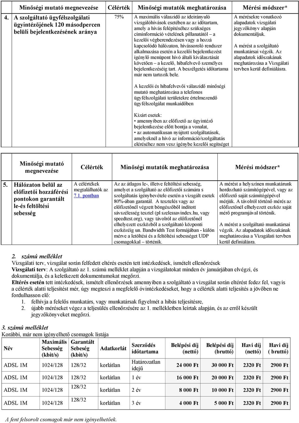 felépítéséhez szükséges címinformáció vételének pillanatától a kezelői végberendezésen vagy a hozzá kapcsolódó hálózaton, hívássoroló rendszer alkalmazása esetén a kezelői bejelentkezést igénylő