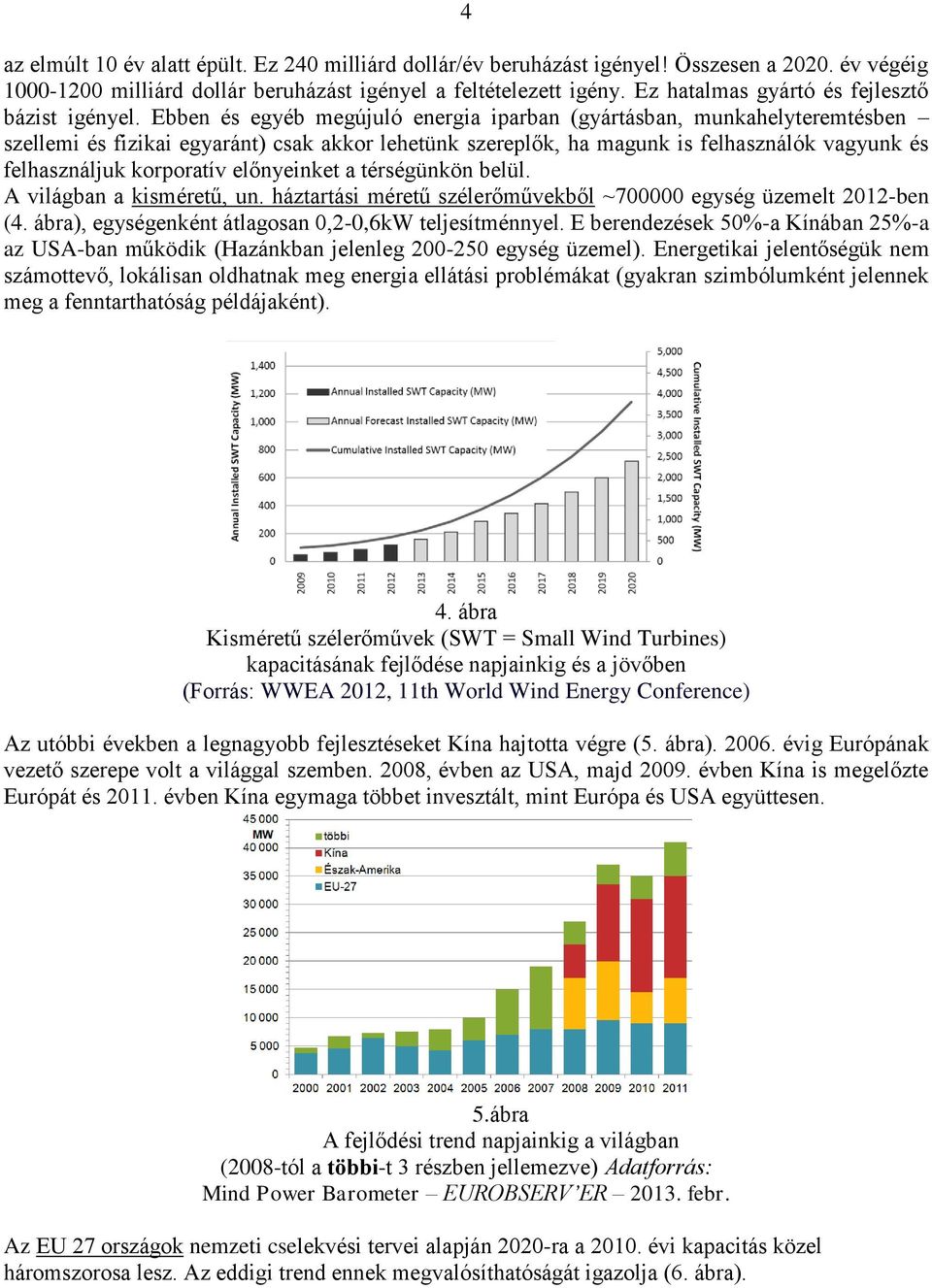 Ebben és egyéb megújuló energia iparban (gyártásban, munkahelyteremtésben szellemi és fizikai egyaránt) csak akkor lehetünk szereplők, ha magunk is felhasználók vagyunk és felhasználjuk korporatív