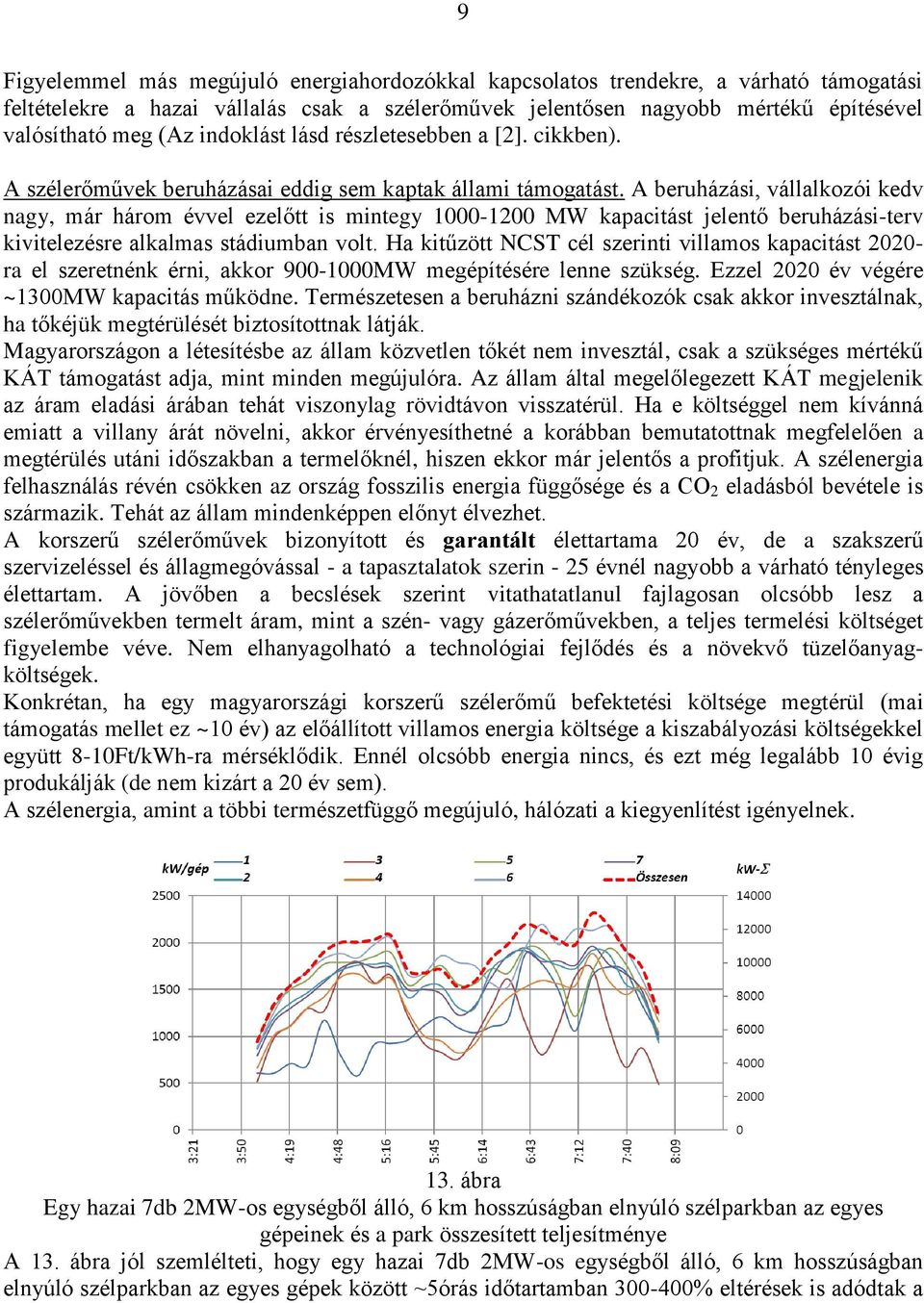 A beruházási, vállalkozói kedv nagy, már három évvel ezelőtt is mintegy 1000-1200 MW kapacitást jelentő beruházási-terv kivitelezésre alkalmas stádiumban volt.