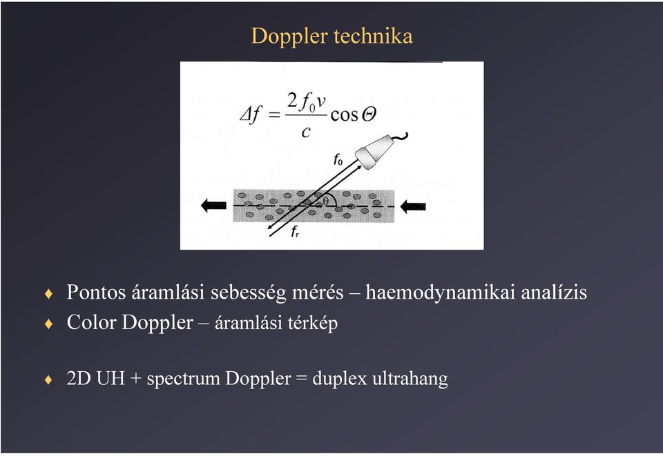 ízis Color Doppler áramlási térkép