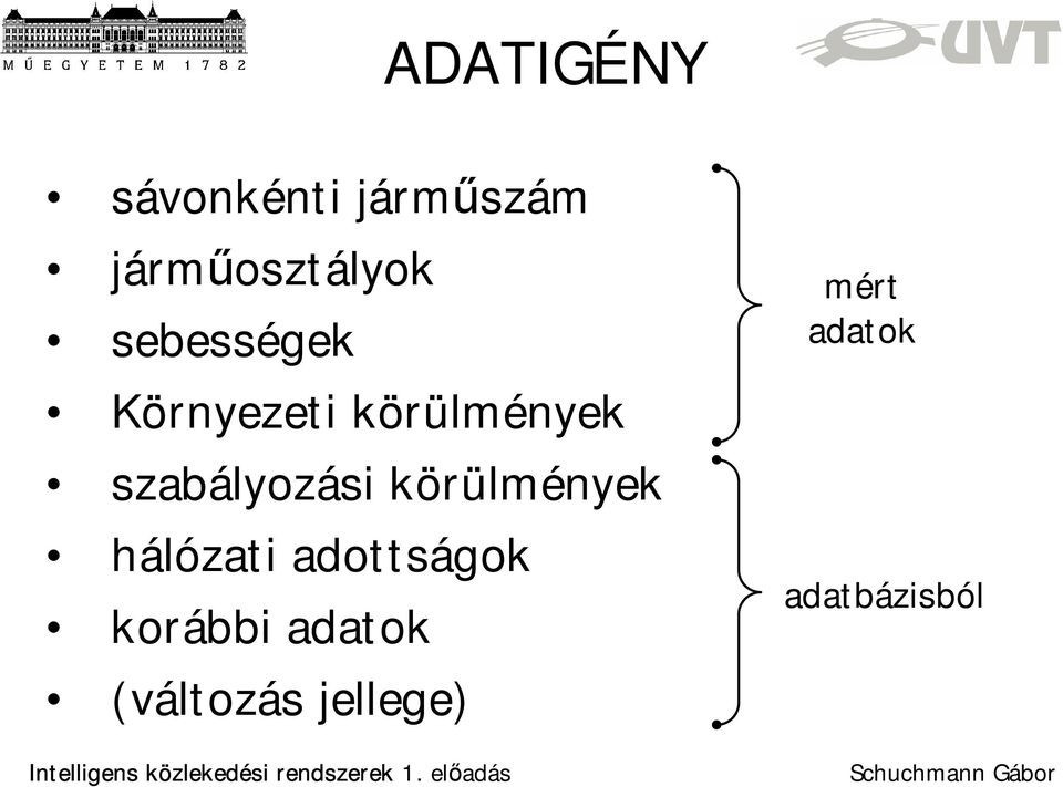 szabályozási körülmények hálózati adottságok