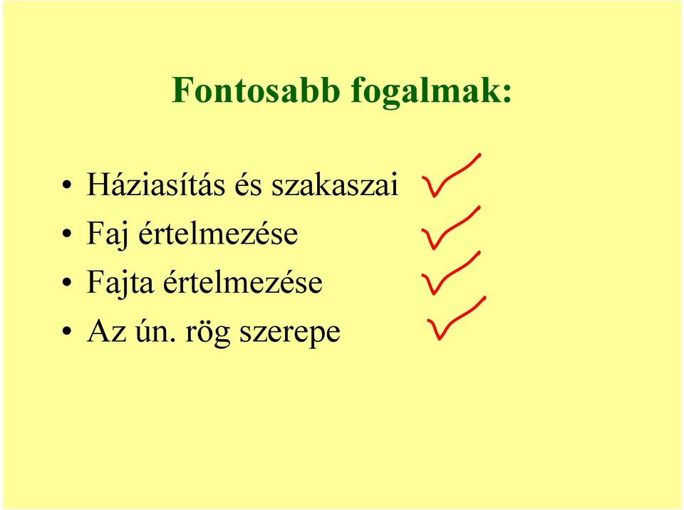 Faj értelmezése Fajta