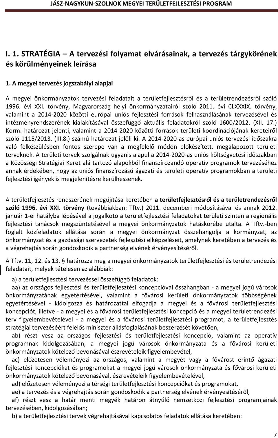 törvény, Magyarország helyi önkormányzatairól szóló 2011. évi CLXXXIX.