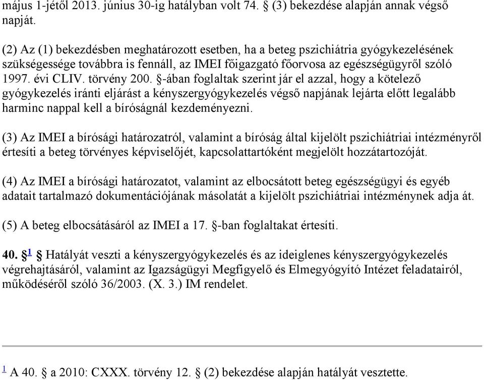 törvény 200.