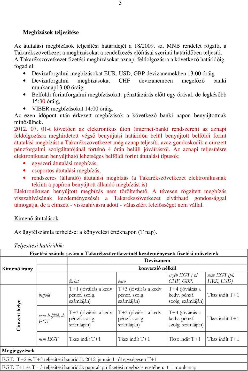 óráig Belföldi forintforgalmi megbízásokat: pénztárzárás előtt egy órával, de legkésőbb 15:30 óráig, VIBER megbízásokat 14:00 óráig.