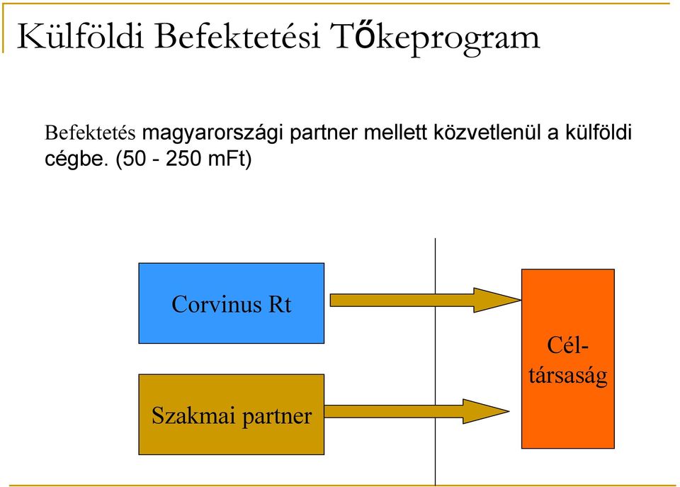 mellett közvetlenül a külföldi cégbe.